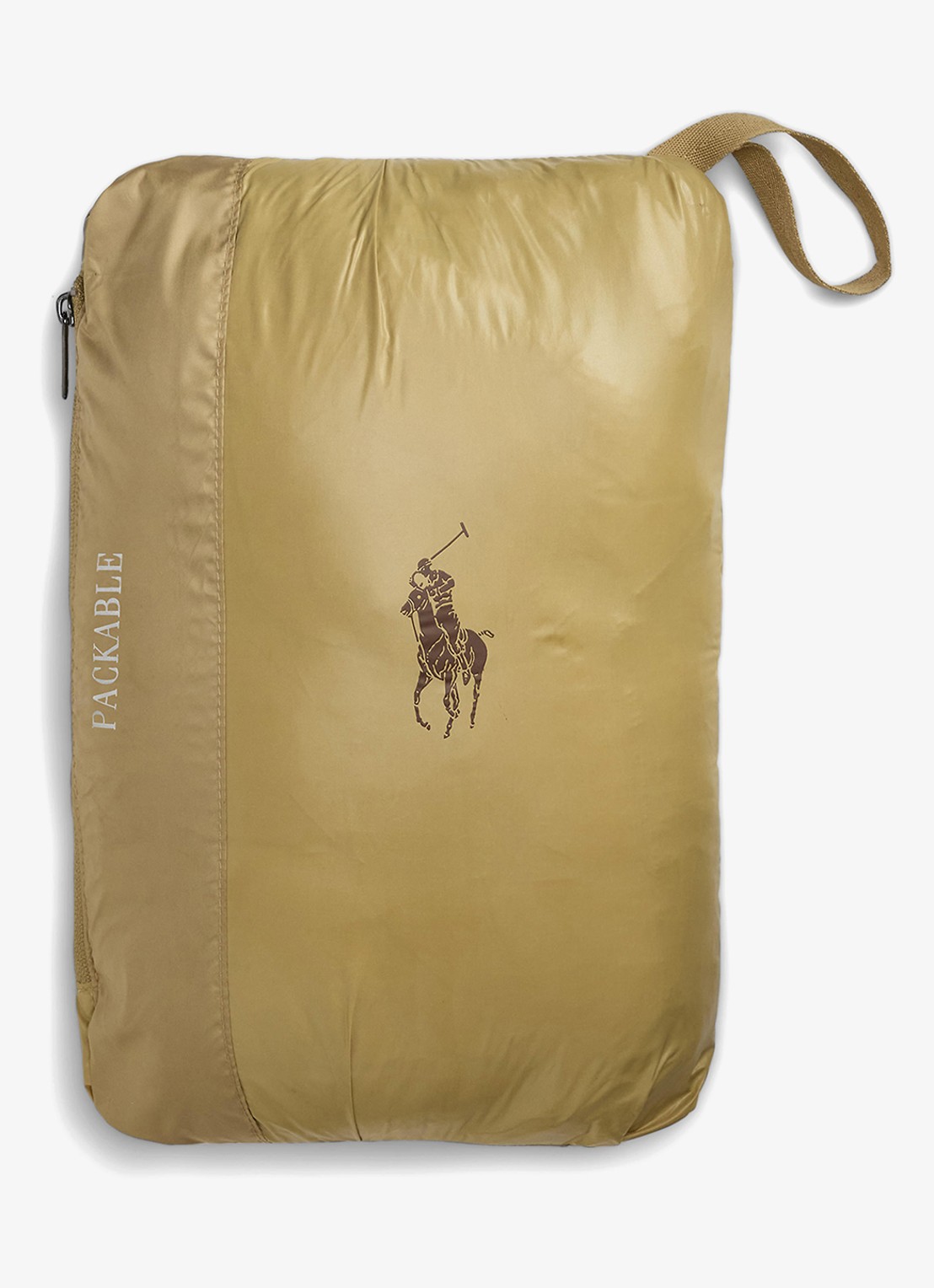 Ralph Lauren Colden opvouwbare bodywarmer met donsvulling en waterafstotende coating - detail 4 rl khaki / khaki