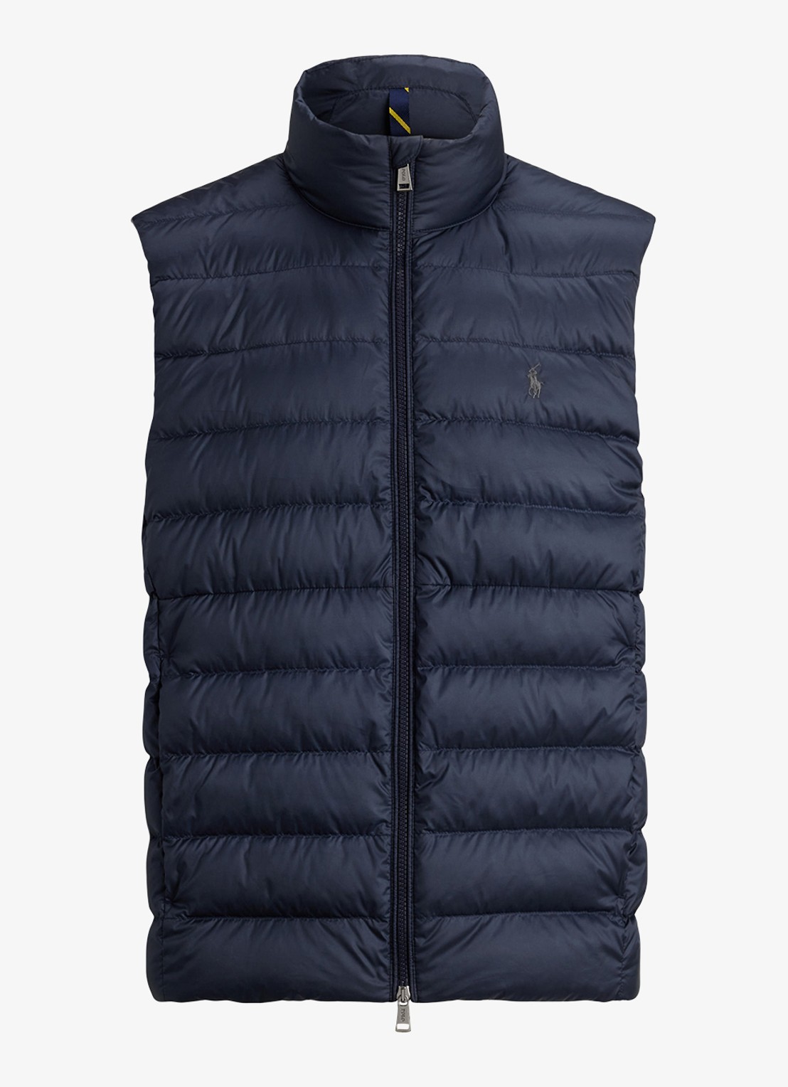 Ralph Lauren Colden opvouwbare bodywarmer met donsvulling en waterafstotende coating - voorkant 5 collection navy / donkerblauw