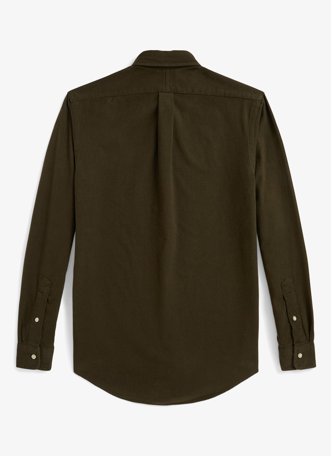 Ralph Lauren Costum fit overhemd met logoborduring - detail company olive-2ywd