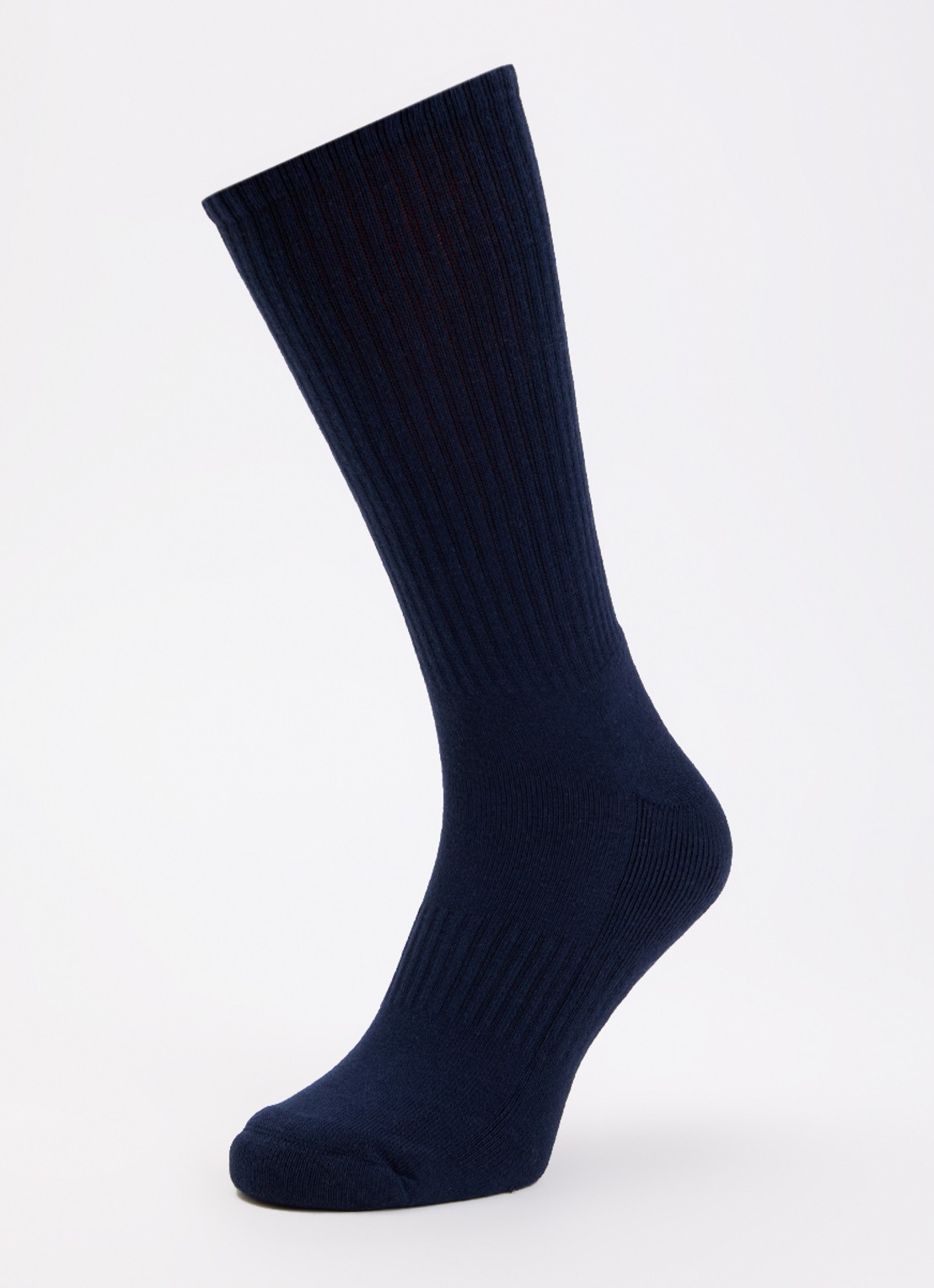 Ralph Lauren Crew sokken met logoborduring in 3-pack  - detail donkerblauw