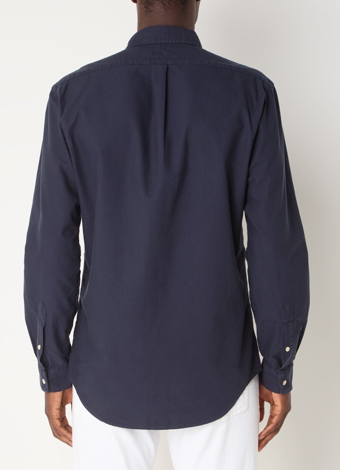 Ralph Lauren Custom fit overhemd met button-down kraag - achterkant 5 rl navy