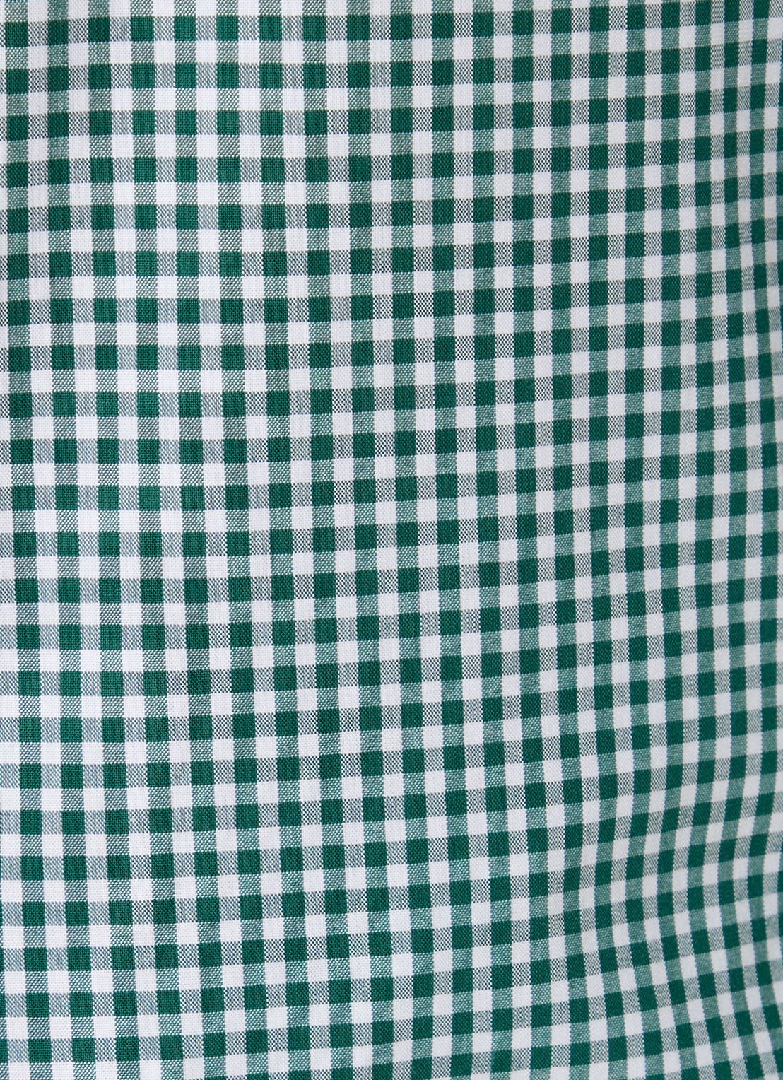 Ralph Lauren Custom fit overhemd met ruitdessin en logoborduring - detail 4 pine/white / groen