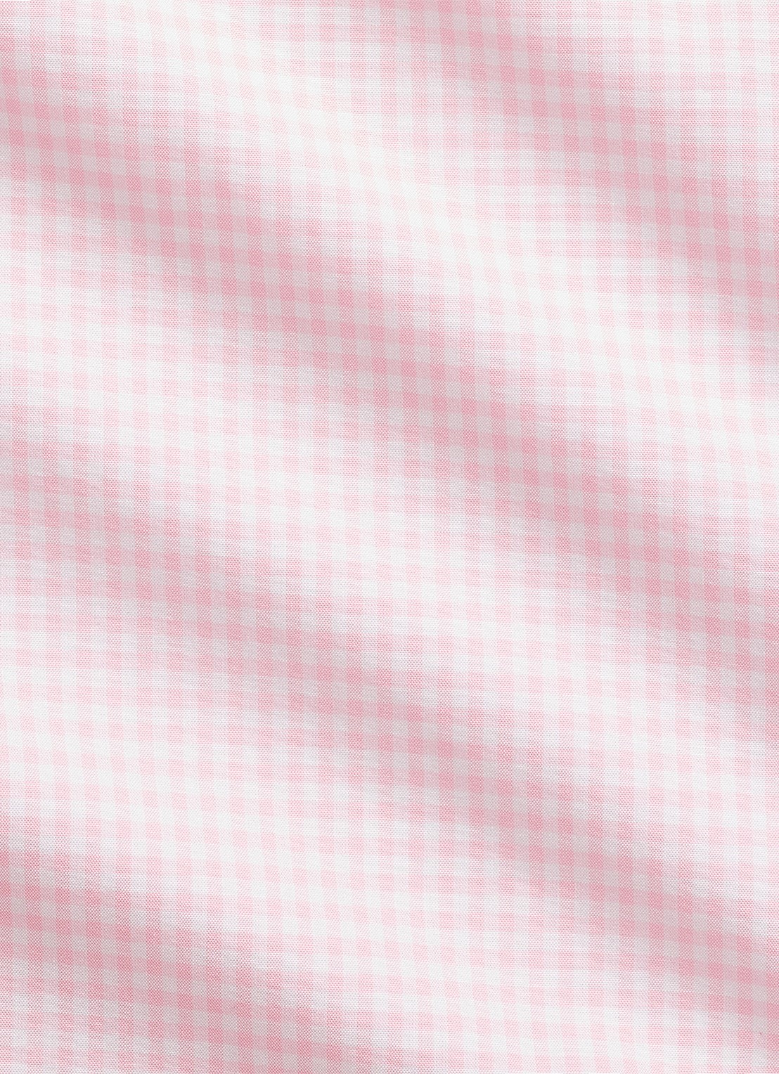 Ralph Lauren Custom fit overhemd met ruitdessin en logoborduring - detail 4 carmel pink/white / bruin