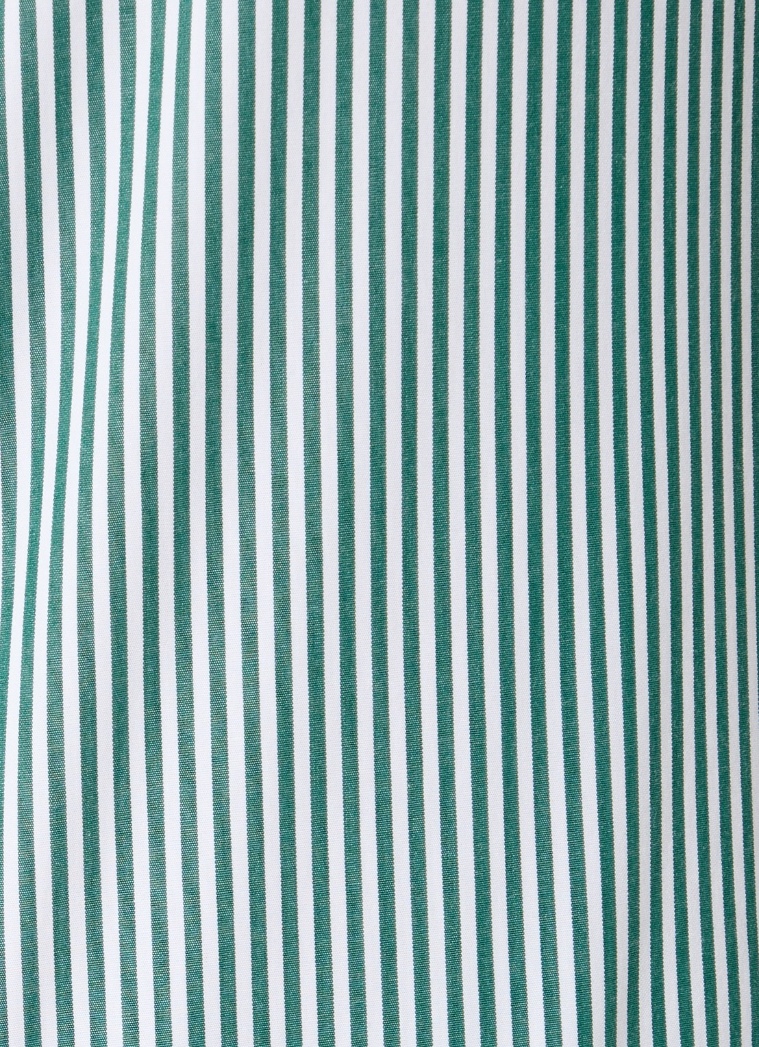 Ralph Lauren Custom fit overhemd met streepprint - detail 2 donkergroen