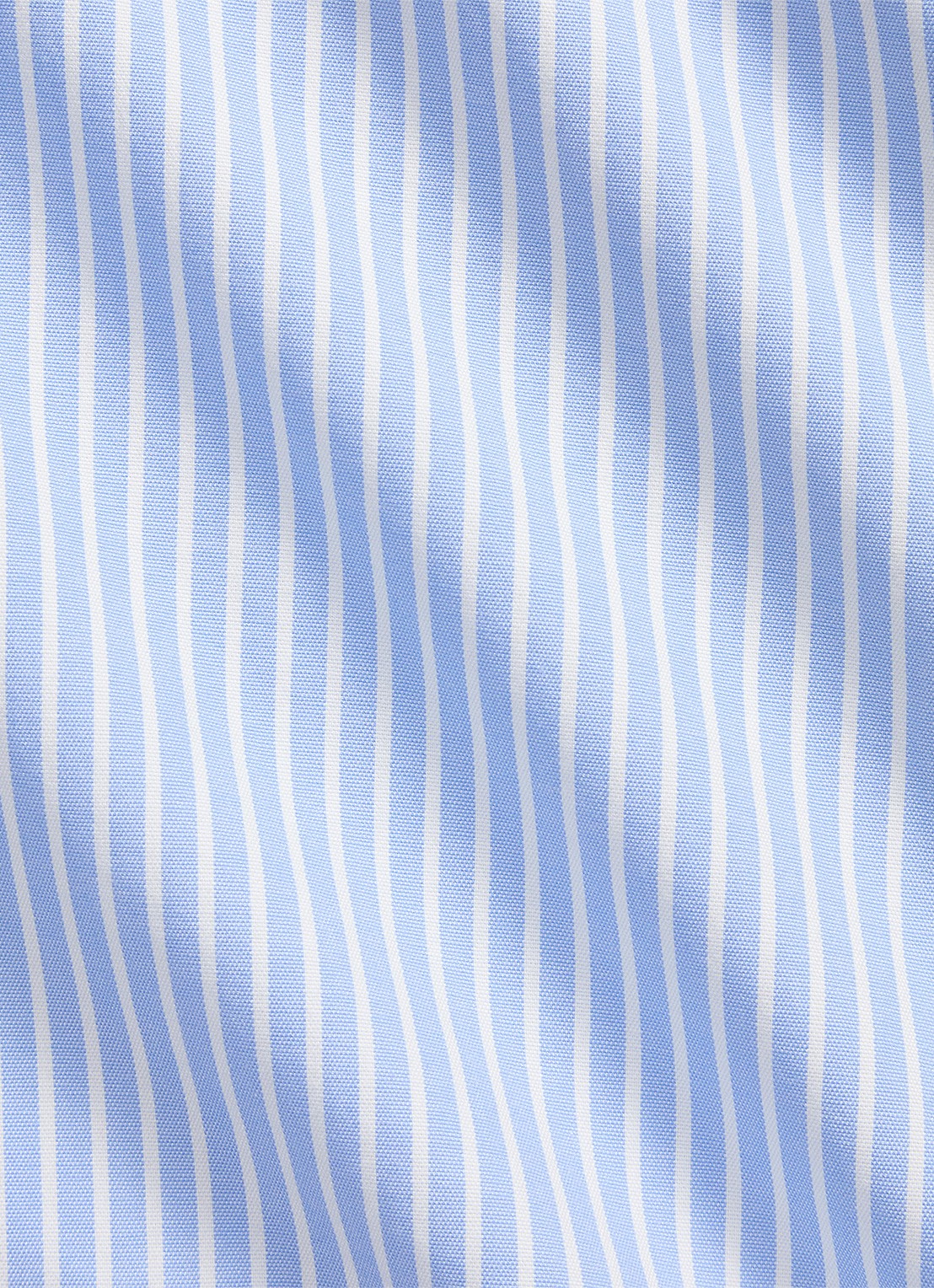 Ralph Lauren Custom fit Oxford overhemd met streepprint - detail 4 7106a blue white / blauw