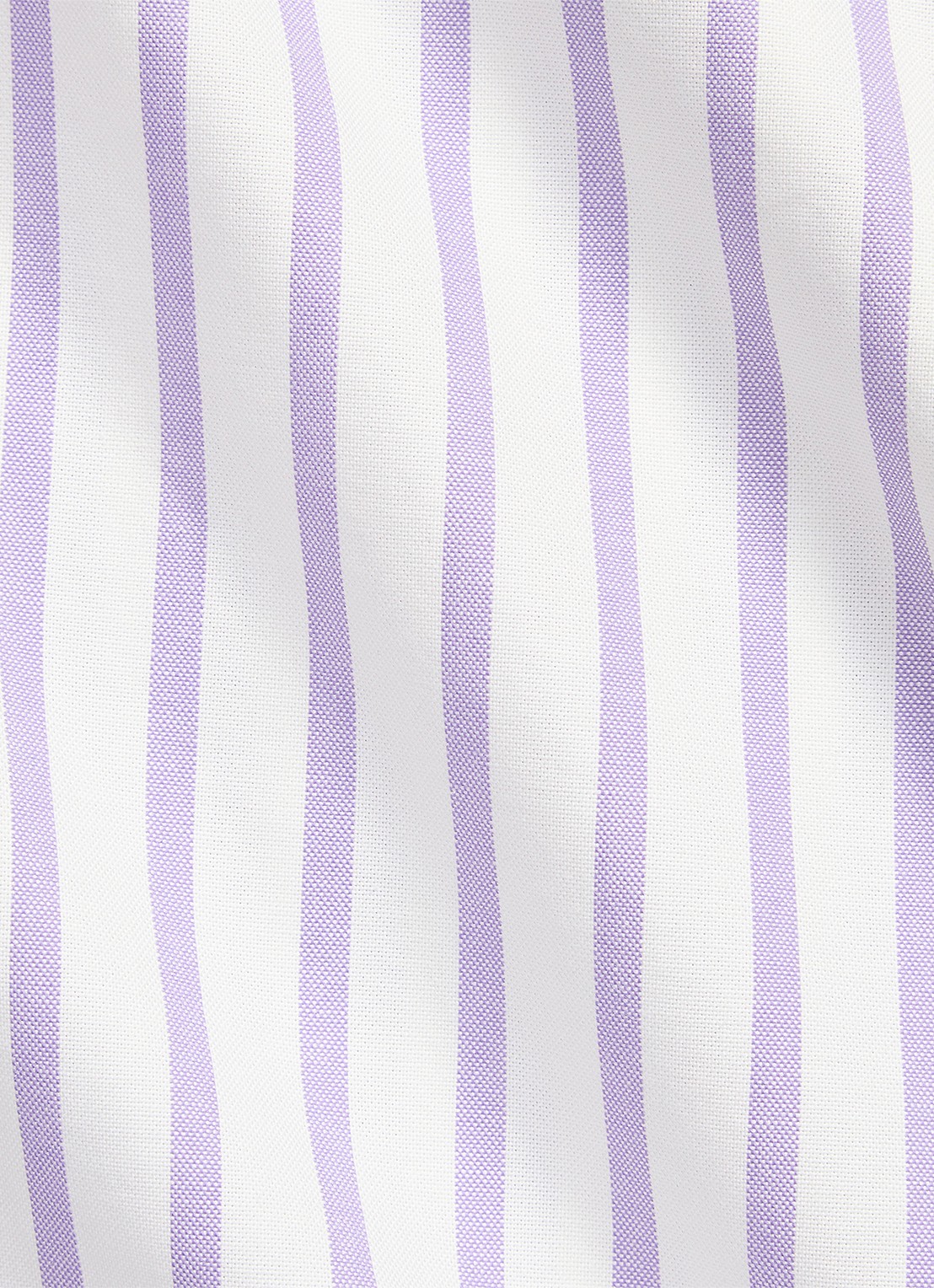 Ralph Lauren Custom fit Oxford overhemd met streepprint - detail 3 wit