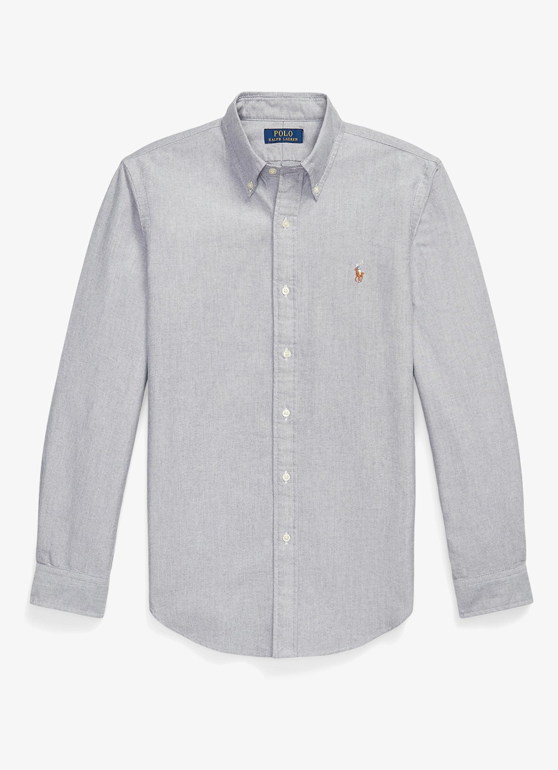 Ralph Lauren Custom fit Oxford overhemd - voorkant navy