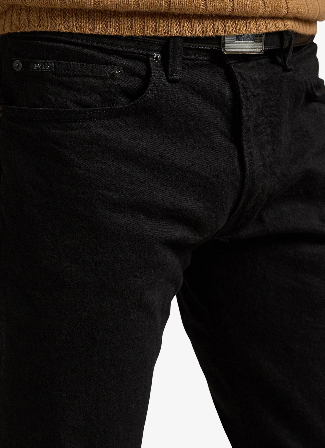 Ralph Lauren Custom slim fit polo van piqué katoen - detail 2 erin green/c3966-zxw4
