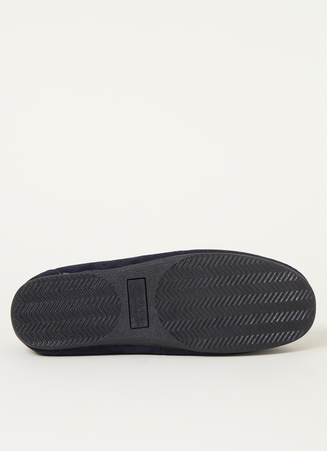 Ralph Lauren Declan pantoffel met logoborduring  - detail 5 indigo