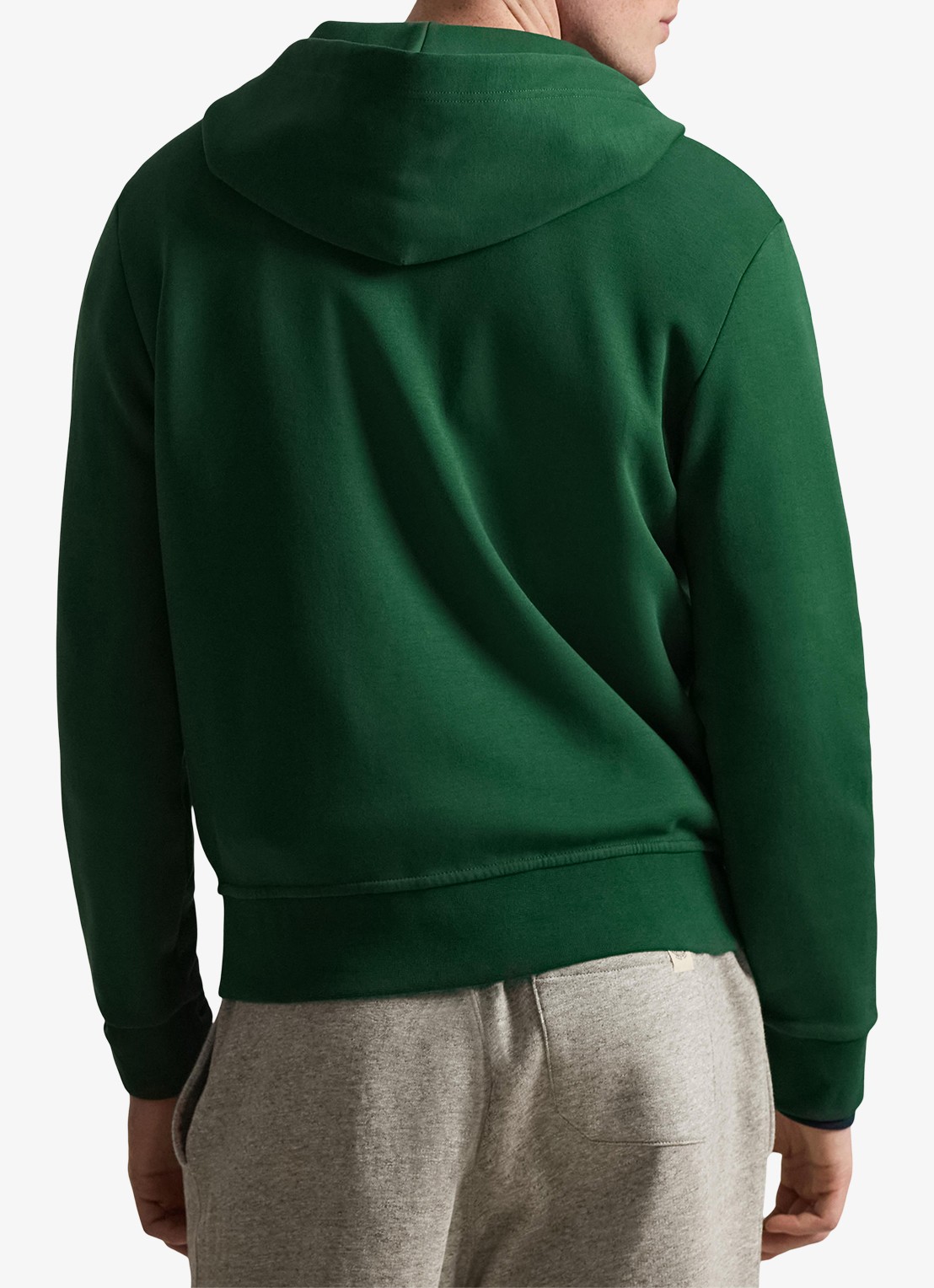 Ralph Lauren Double-knit hoodie met volledige rits - achterkant 5 new forest