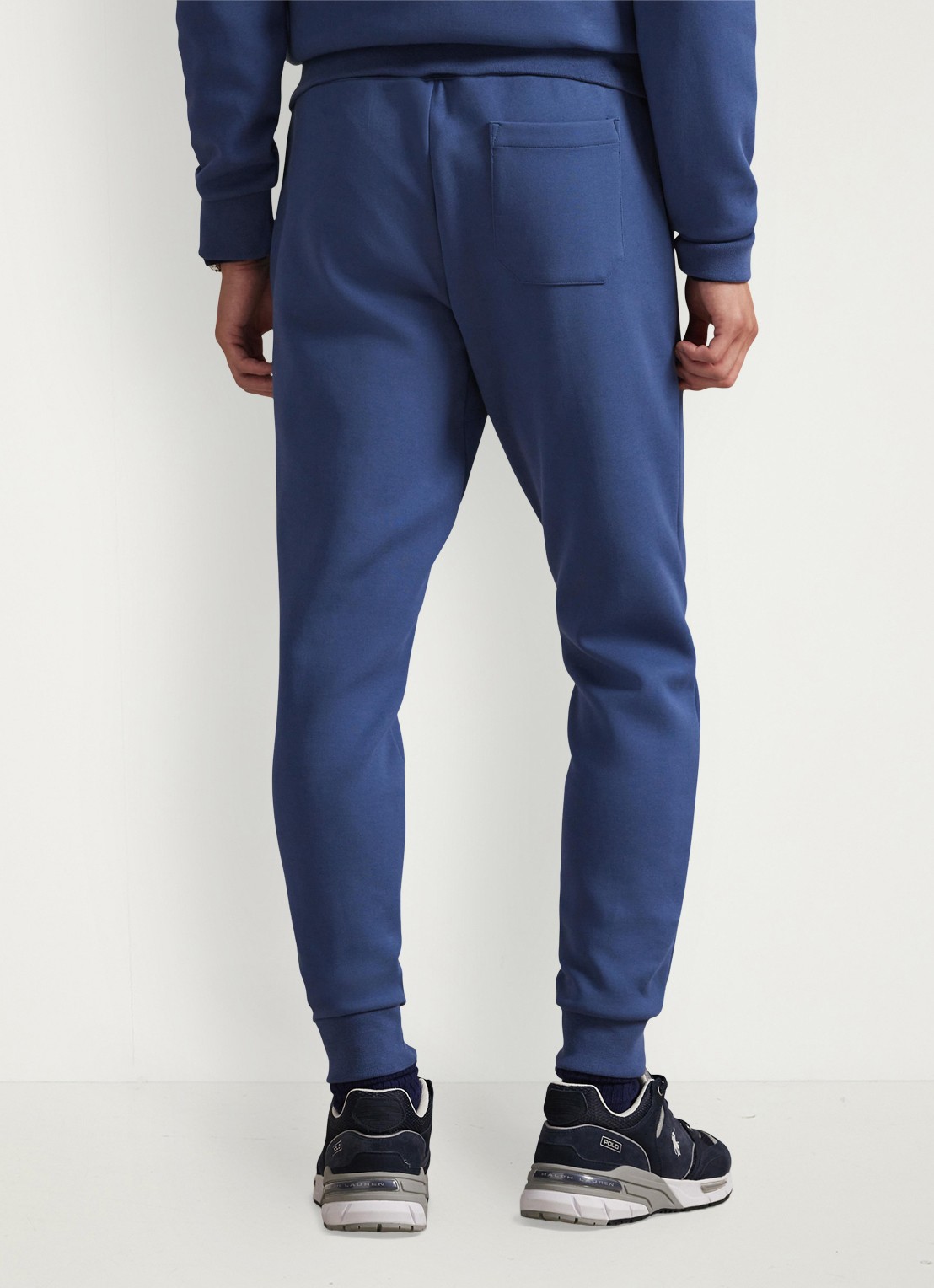 Ralph Lauren Double-knit joggingbroek - achterkant night navy