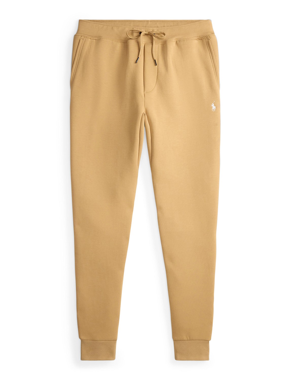 Ralph Lauren Double-knit joggingbroek - voorkant 2 classic camel