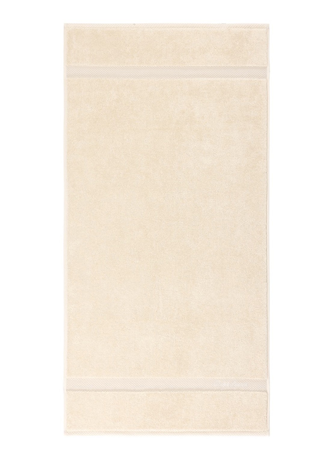 Ralph Lauren Dulaney badhanddoek - 50 x 100 cm - voorkant 2 creme