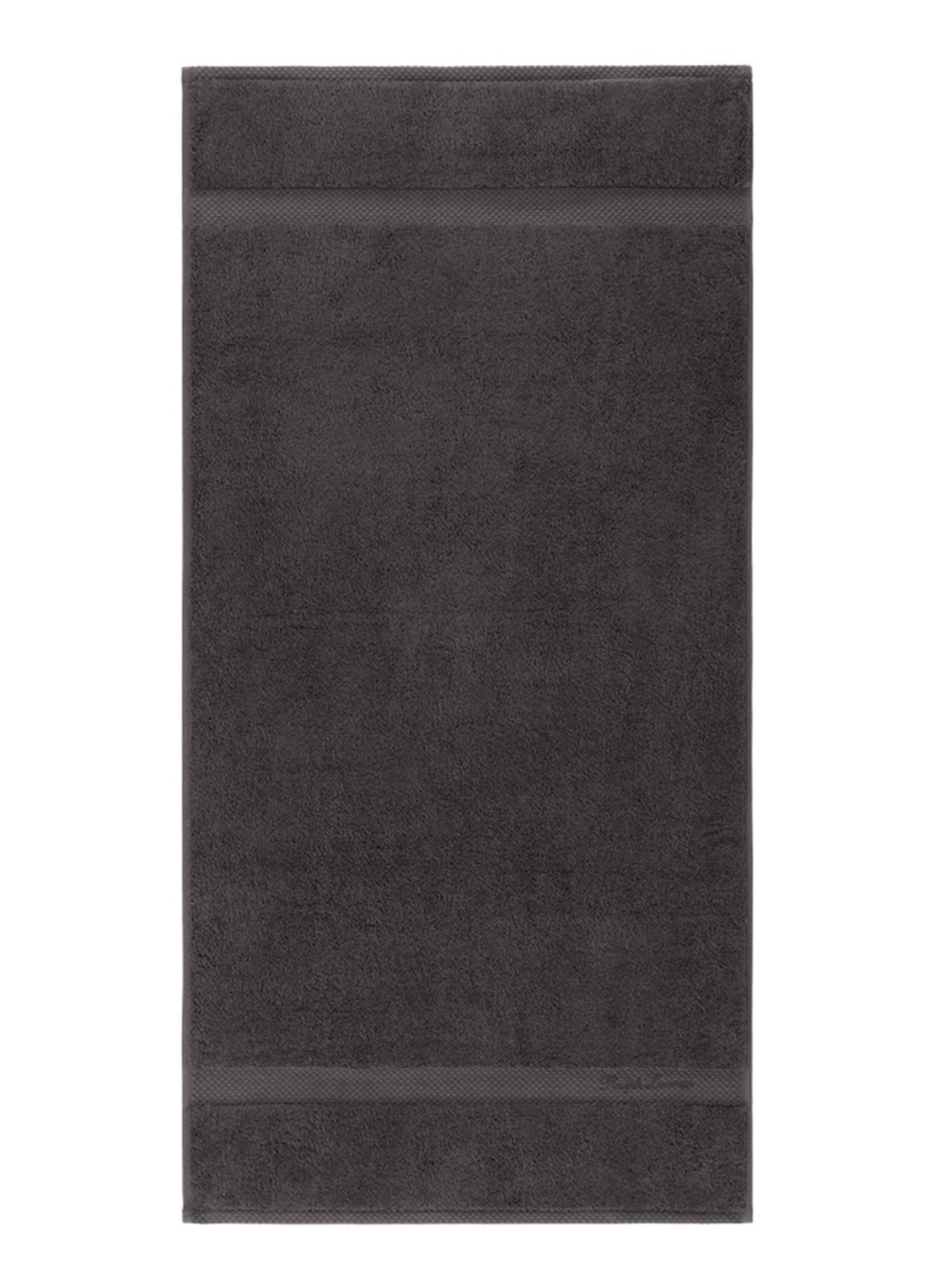 Ralph Lauren Dulaney badhanddoek - 50 x 100 cm - voorkant 2 antraciet