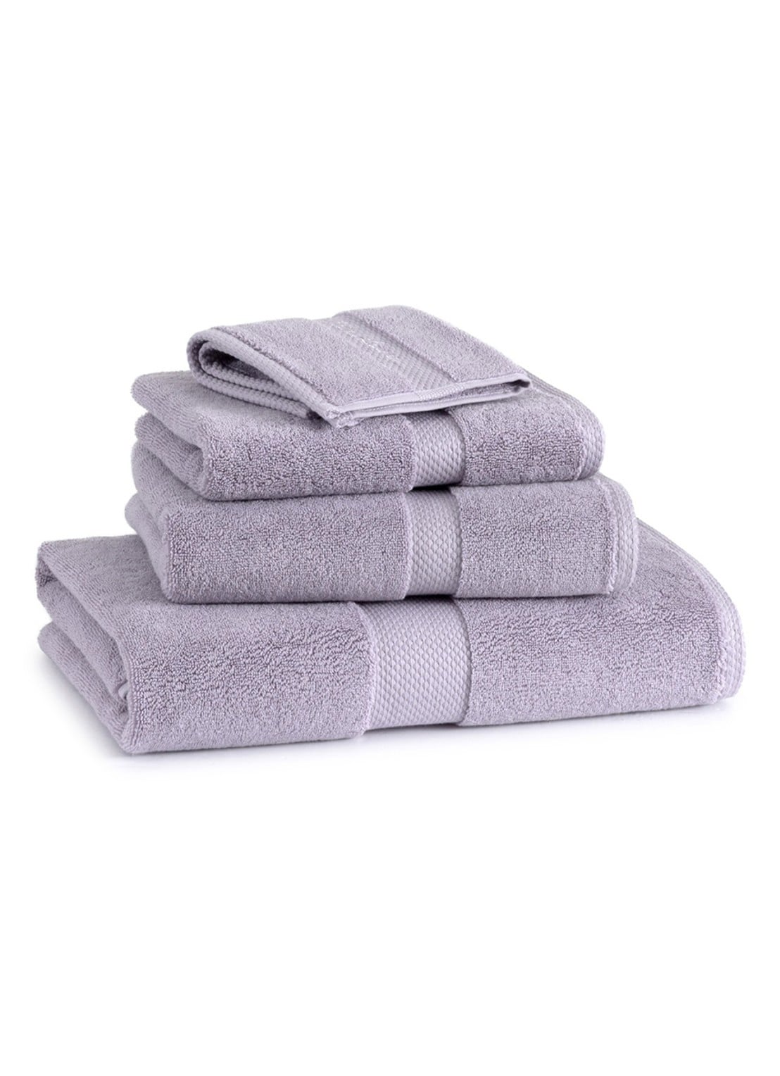 Ralph Lauren Dulaney badhanddoek - 50 x 100 cm - detail lila