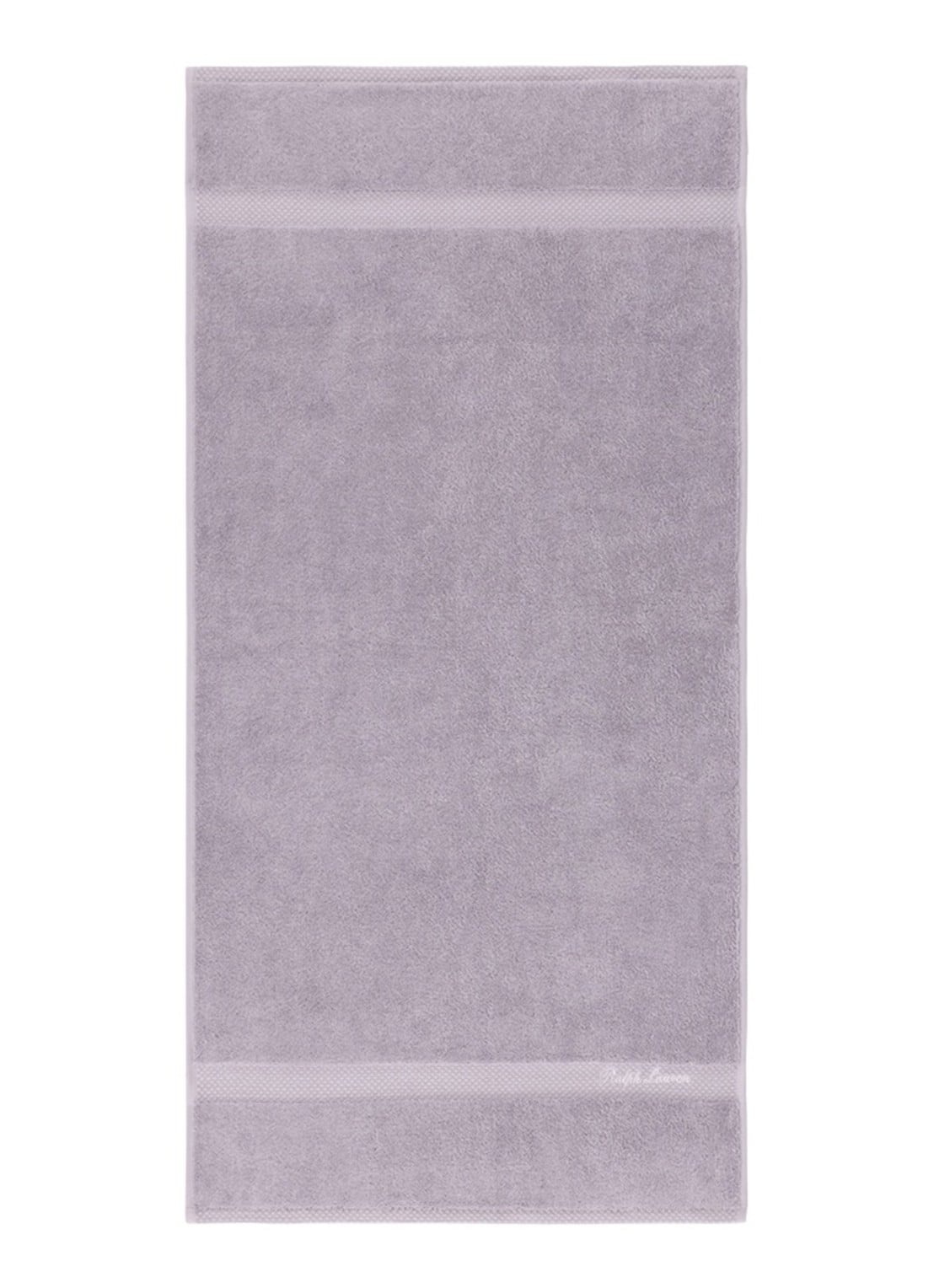 Ralph Lauren Dulaney badhanddoek - 50 x 100 cm - voorkant 2 lila
