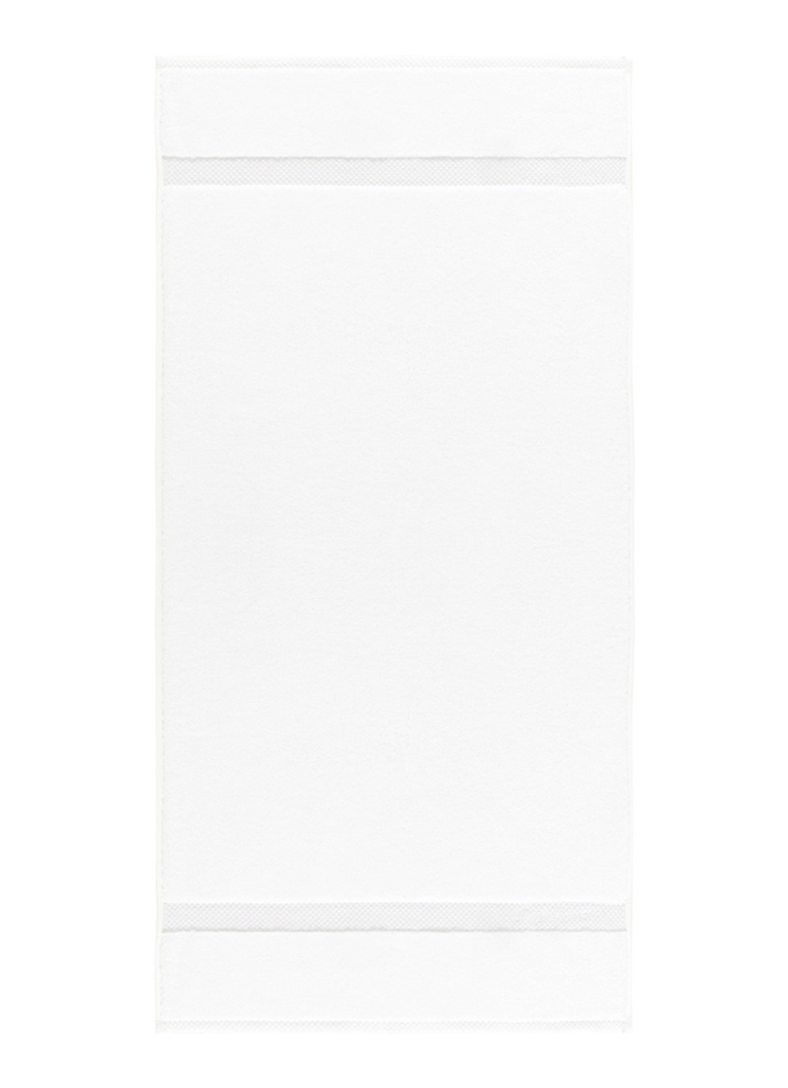Ralph Lauren Dulaney badhanddoek - 50 x 100 cm - voorkant wit
