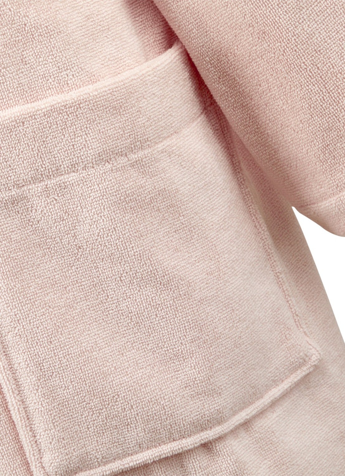 Ralph Lauren Dulaney badjas met opgestikte zakken - unisex - detail 7 lichtroze