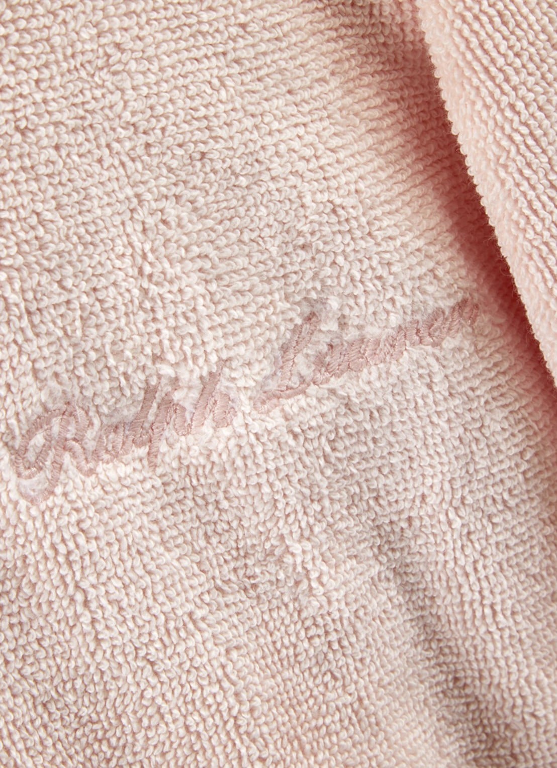 Ralph Lauren Dulaney badjas met opgestikte zakken - unisex - detail 9 lichtroze