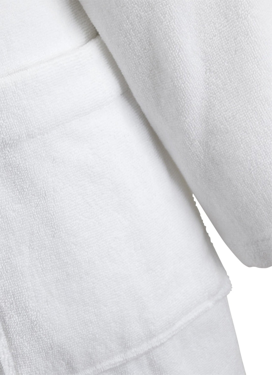 Ralph Lauren Dulaney badjas met opgestikte zakken - unisex - detail 4 wit