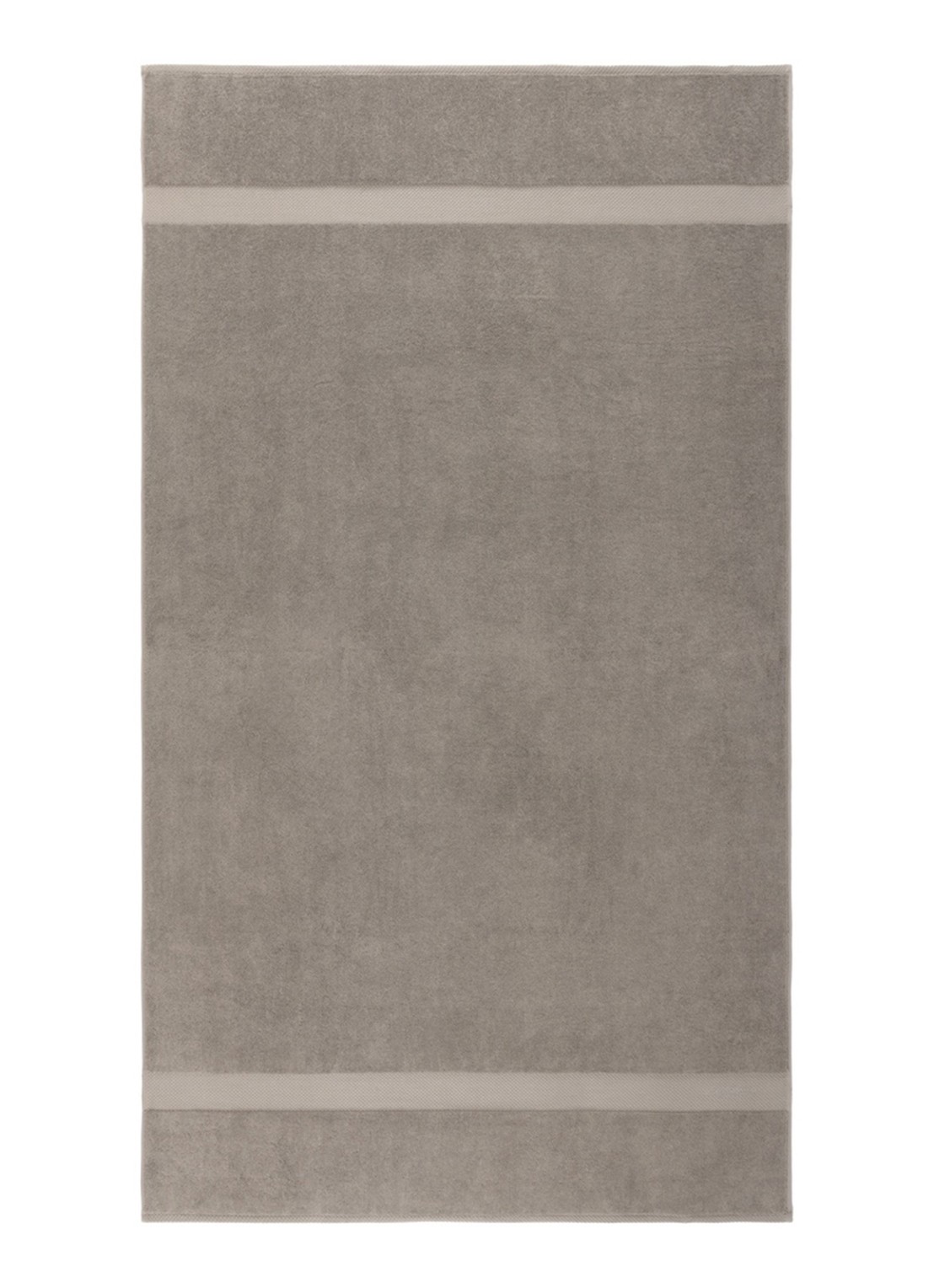 Ralph Lauren Dulaney badlaken - 100 x 183 cm - voorkant 2 grijs