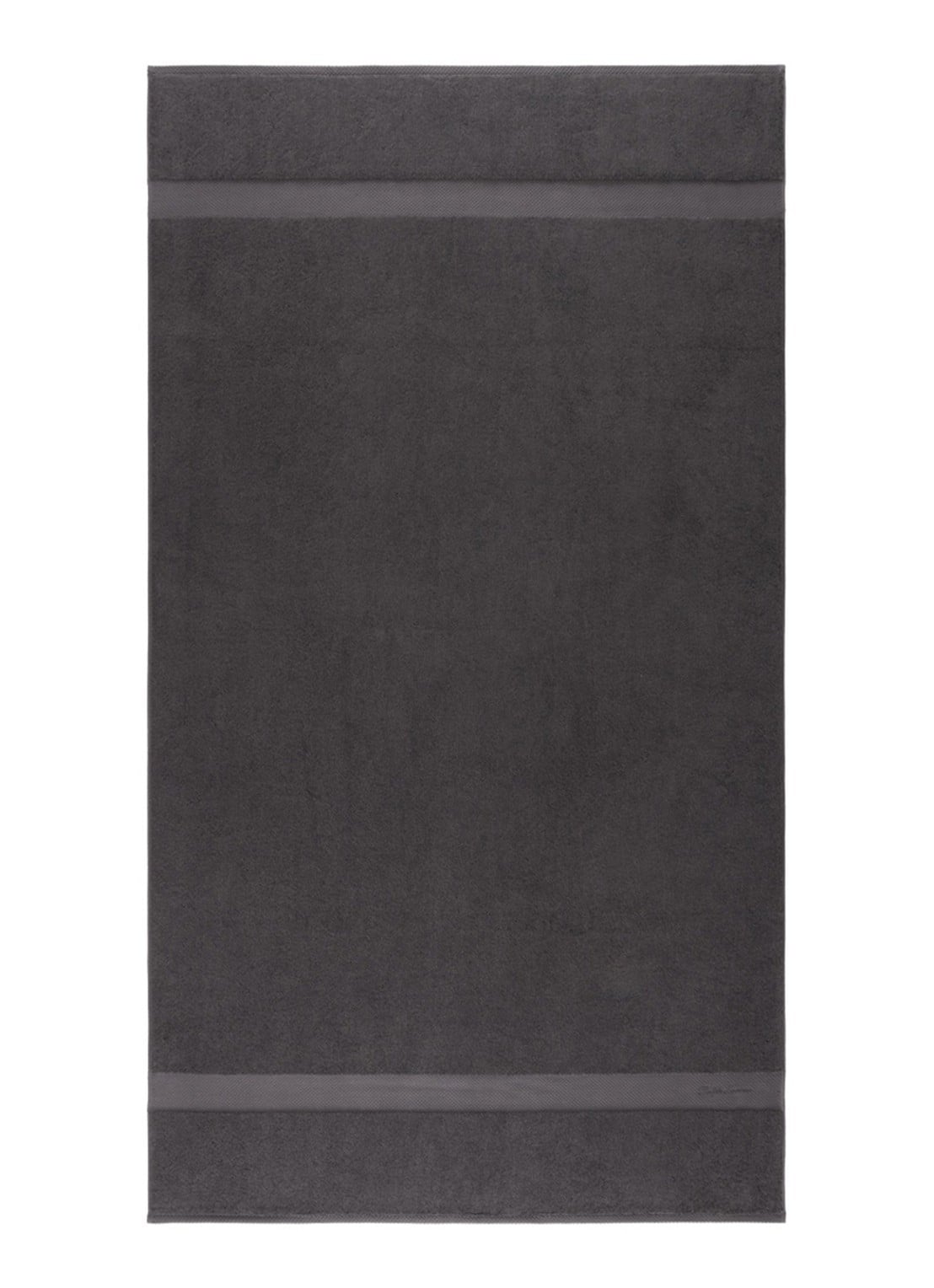 Ralph Lauren Dulaney badlaken - 100 x 183 cm - voorkant antraciet