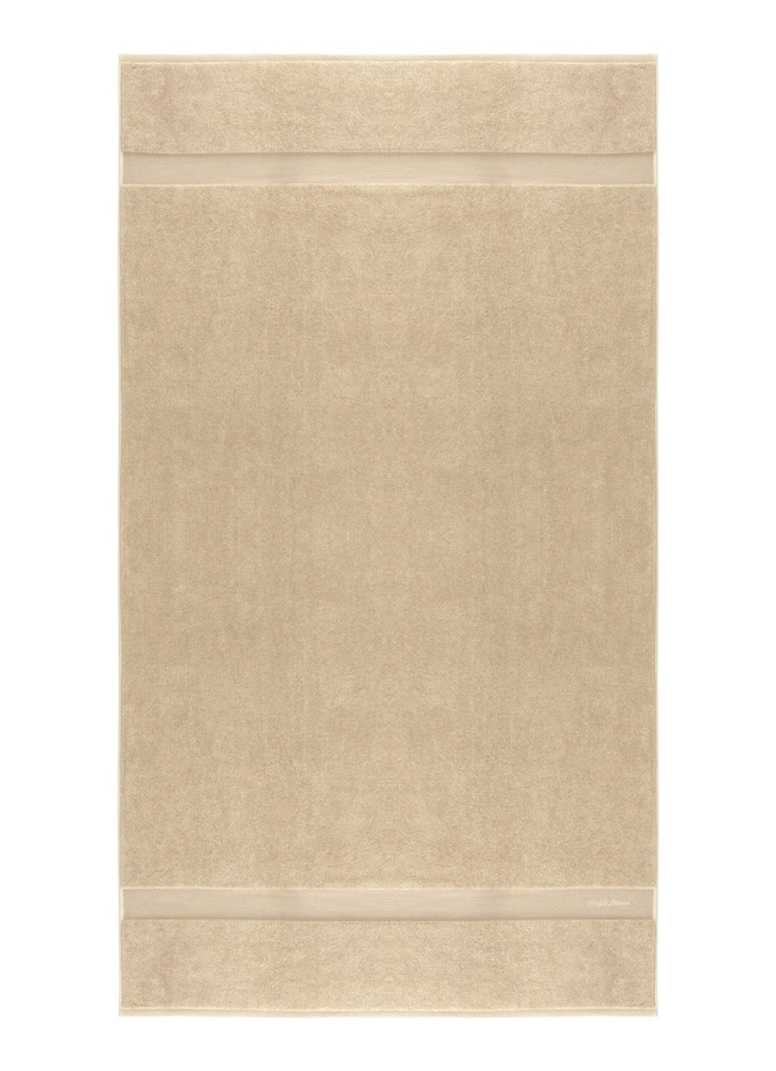 Ralph Lauren Dulaney badlaken - 100 x 183 cm - voorkant beige
