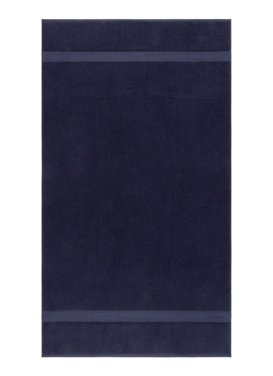 Ralph Lauren Dulaney badlaken - 100 x 183 cm - voorkant donkerblauw