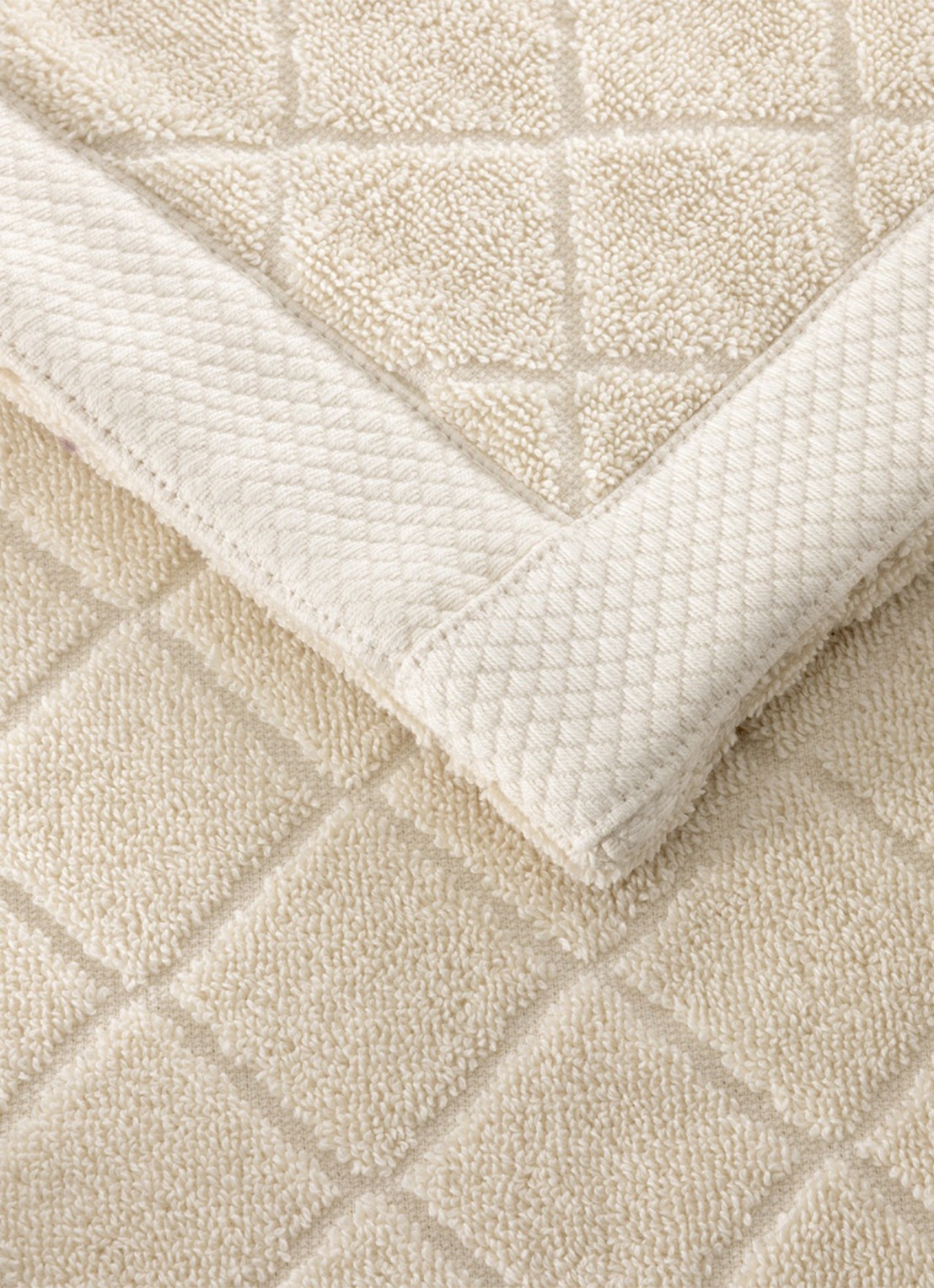 Ralph Lauren Dulaney badmat 50 x 80 cm - detail beige