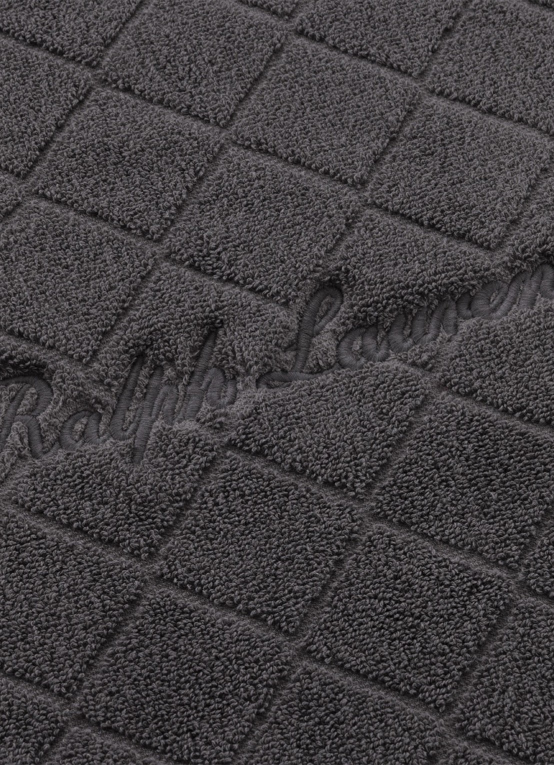 Ralph Lauren Dulaney badmat 50 x 80 cm - detail diepzwart