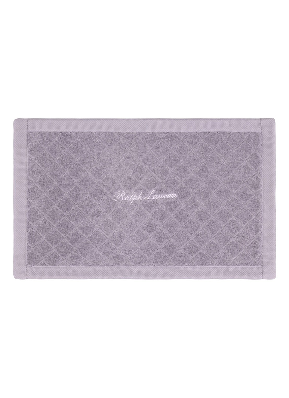 Ralph Lauren Dulaney badmat 50 x 80 cm - voorkant 2 lila