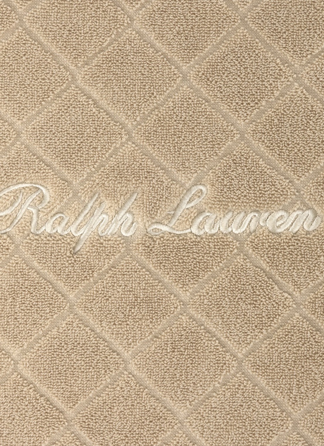 Ralph Lauren Dulaney badmat 50 x 80 cm - detail 2 creme