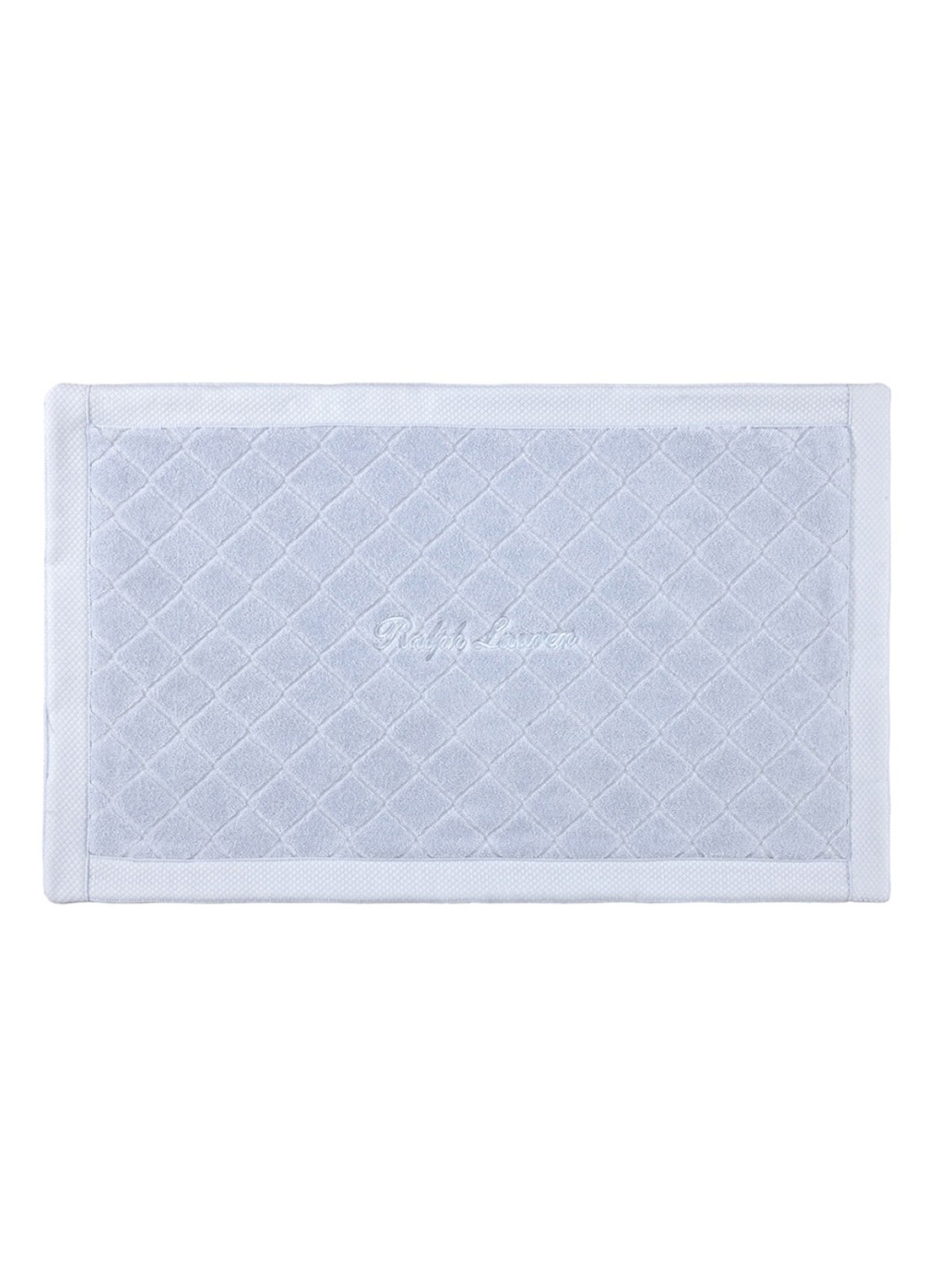 Ralph Lauren Dulaney badmat 50 x 80 cm - voorkant 2 gebroken wit
