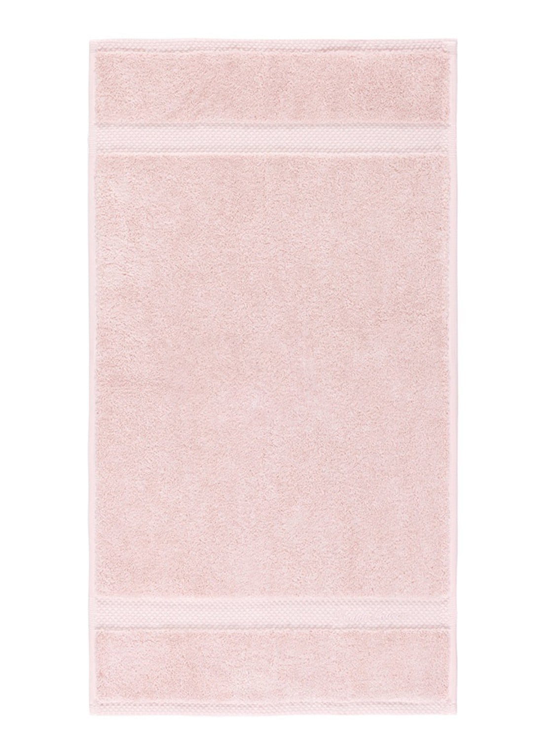Ralph Lauren Dulaney gastendoek - 42 x 70 cm - voorkant 2 lichtroze