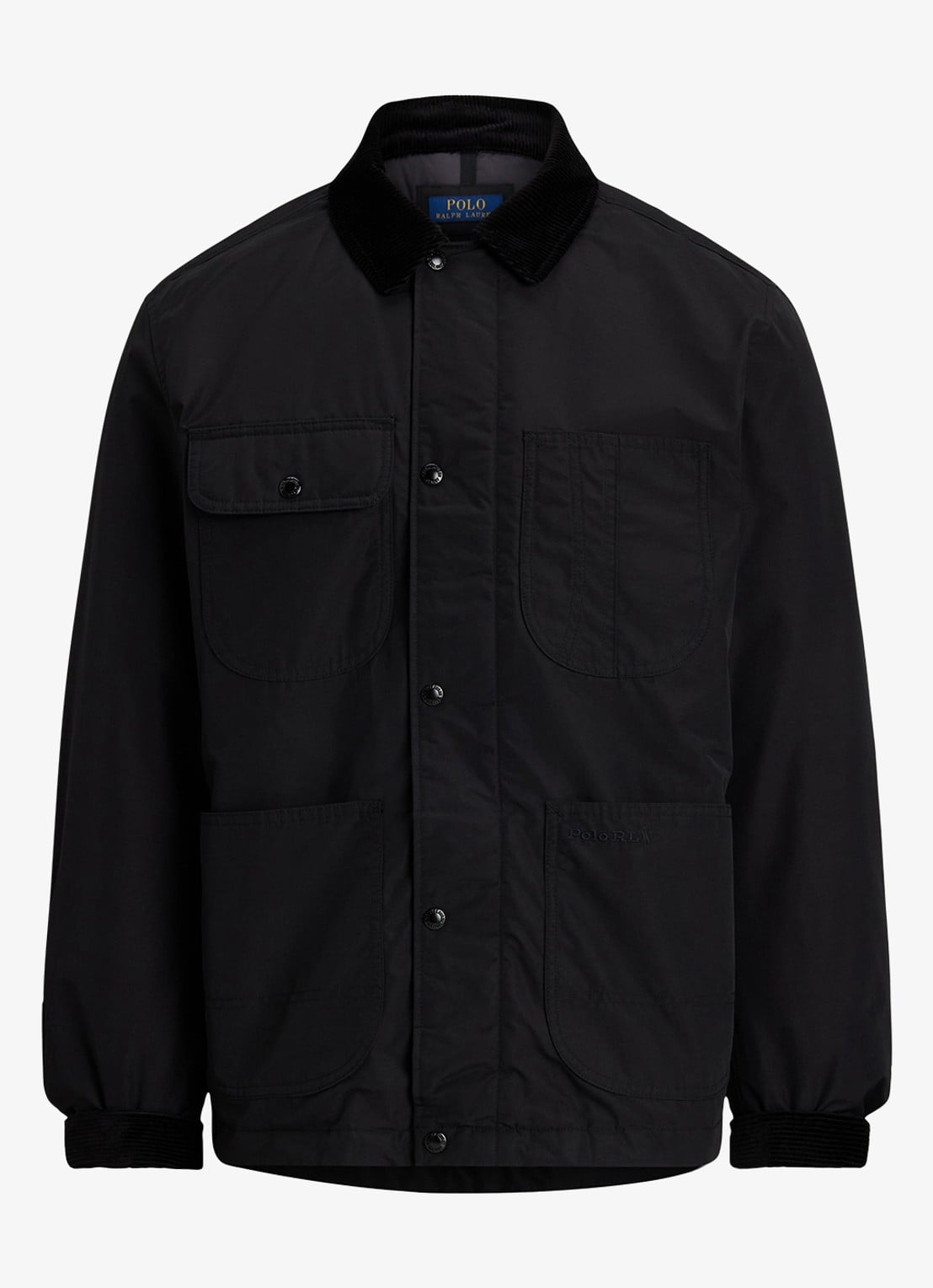 Ralph Lauren Elsdon jack met donsvulling - voorkant 4 polo black / zwart