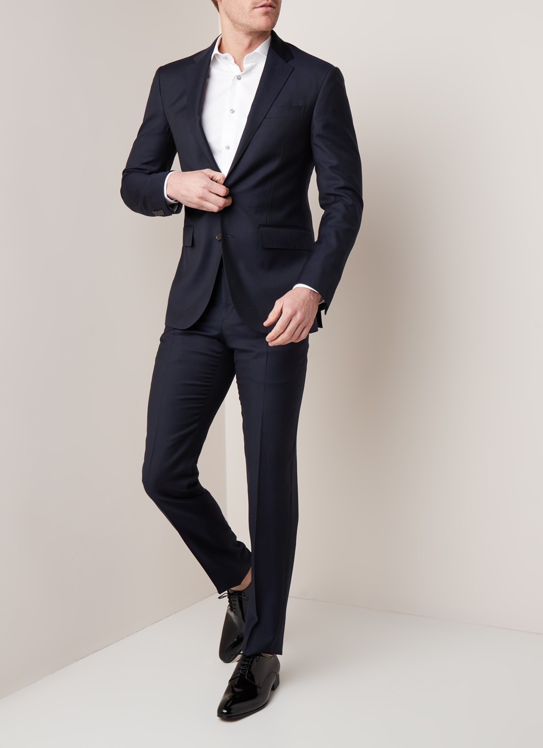 Ralph Lauren Estate custom fit pak  - detail 4 donkerblauw