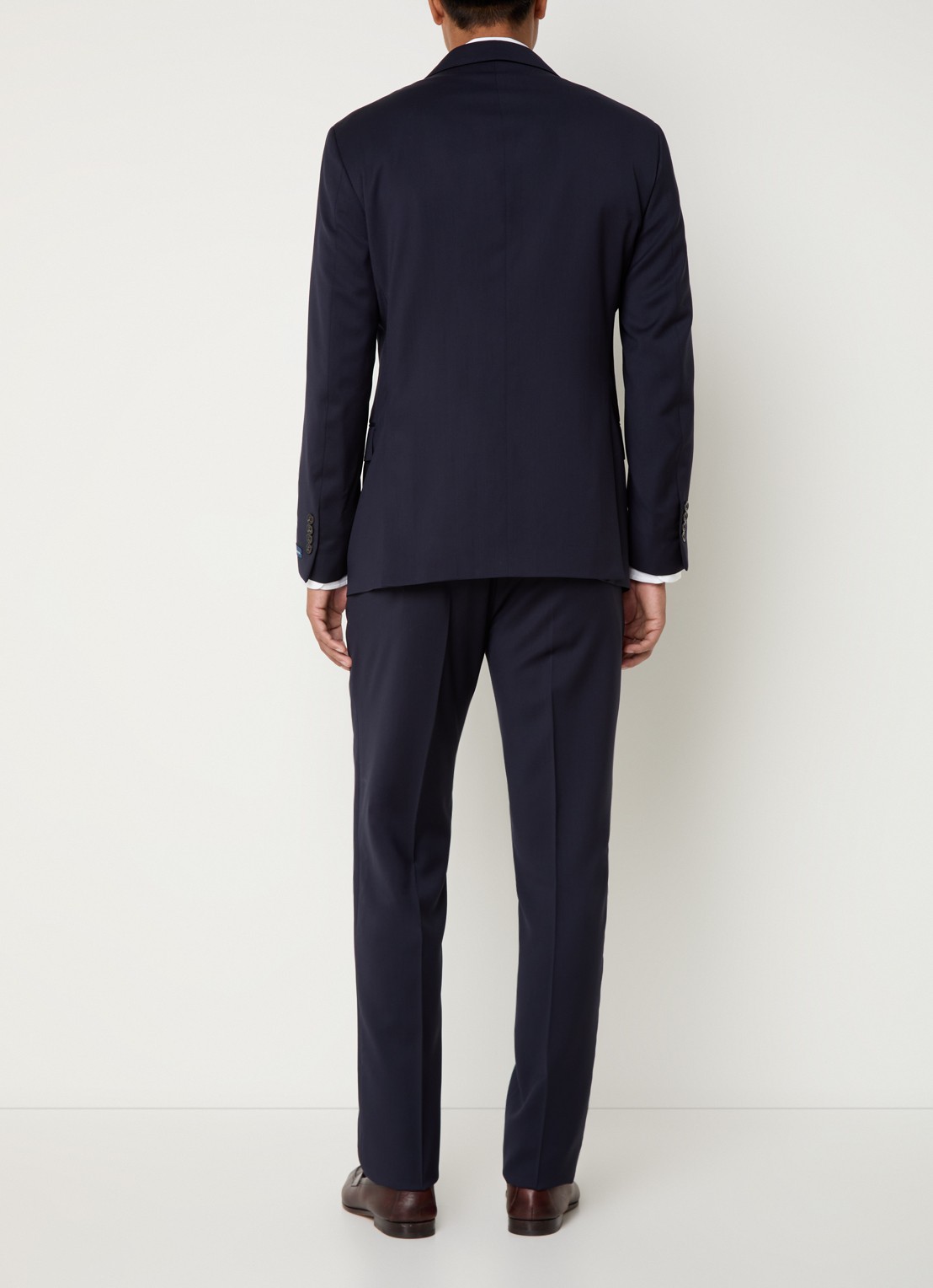 Ralph Lauren Estate custom fit pak  - achterkant 3 donkerblauw