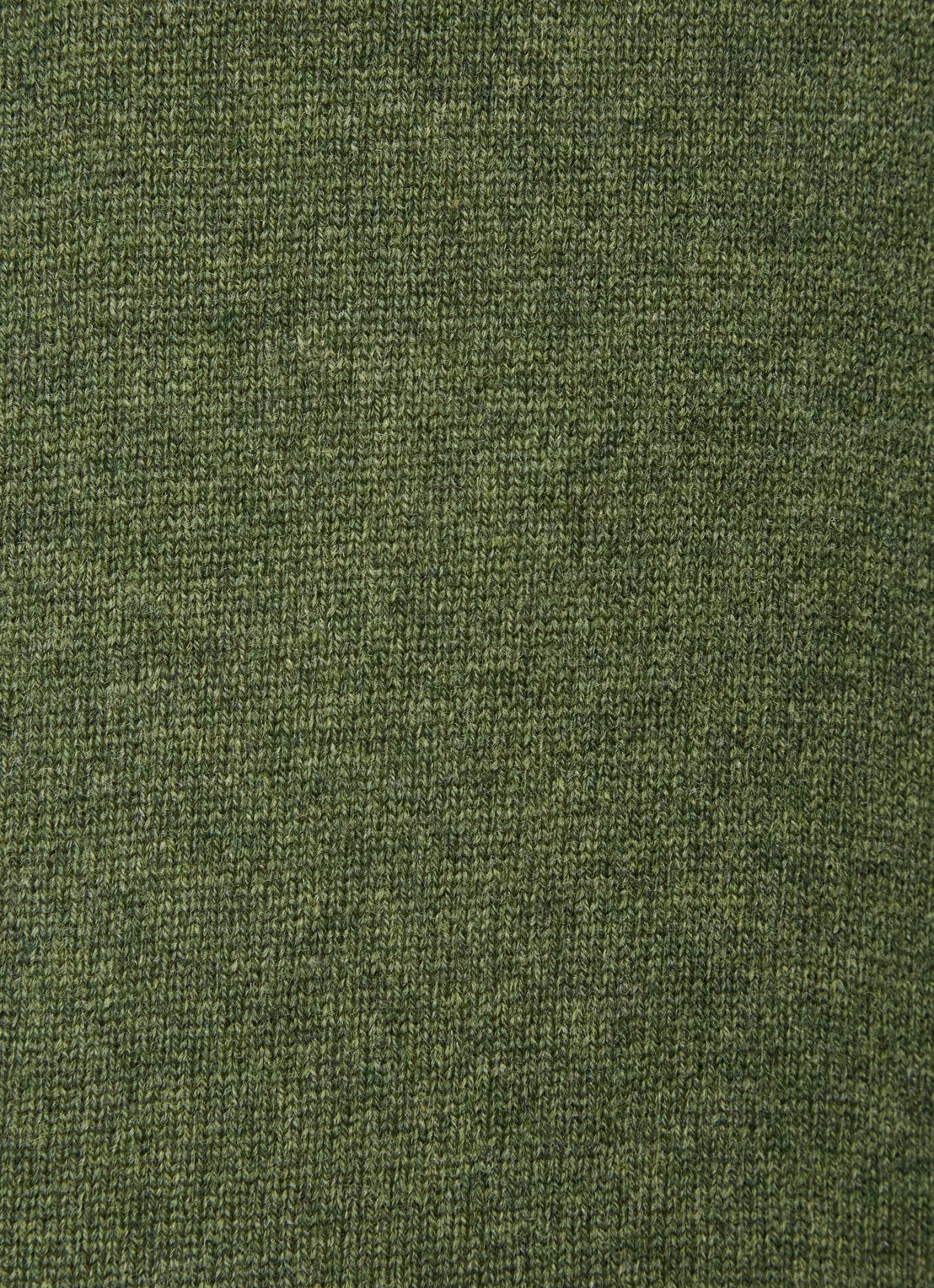 Ralph Lauren Fijngebreide pullover van wol met halve rits - detail 2 bronsgroen