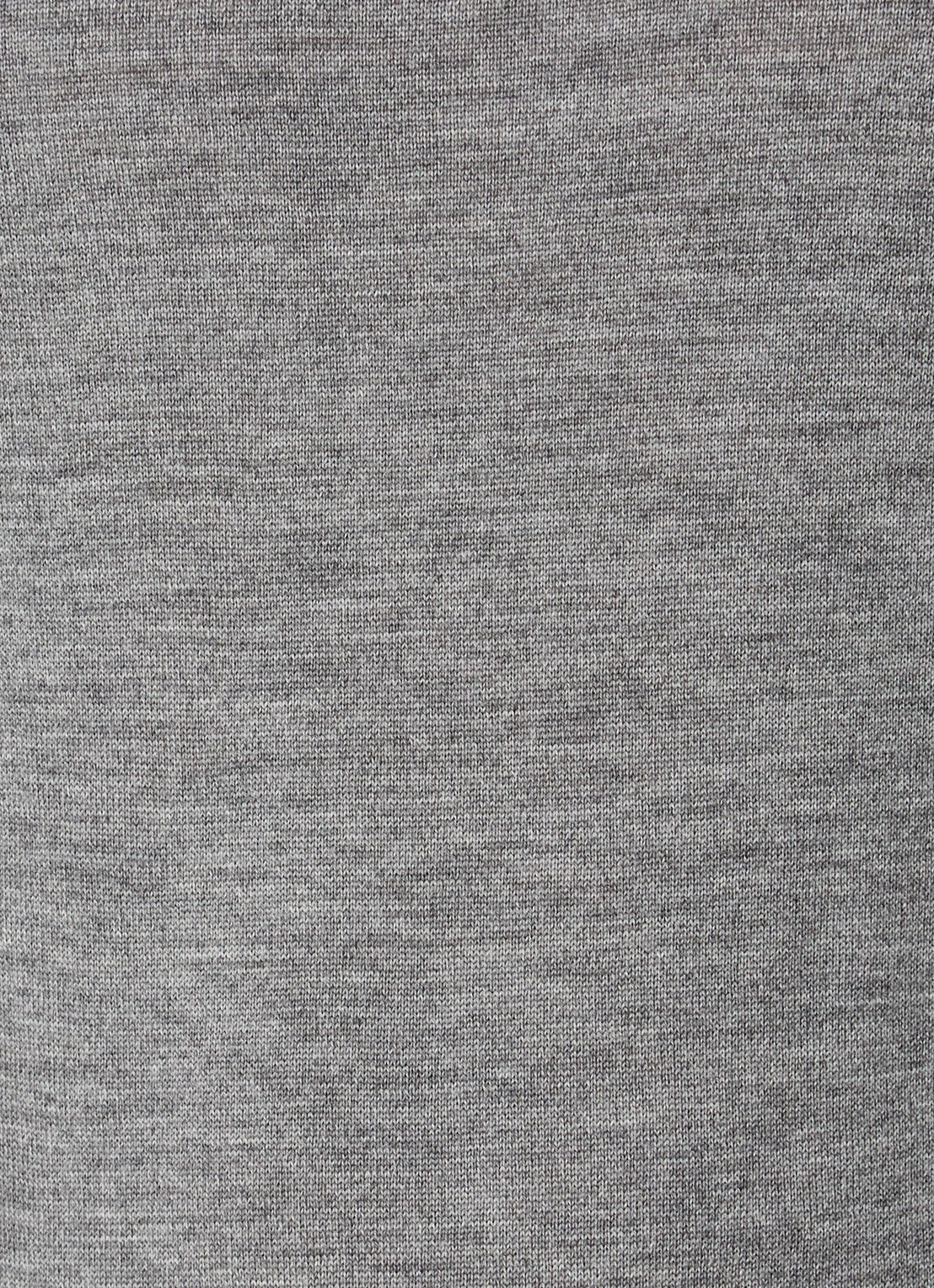 Ralph Lauren Fijngebreide pullover van wol met logo - detail 2 lichtgrijs