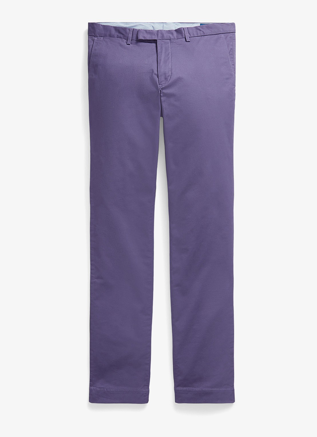 Ralph Lauren Greenwich slim fit chino met stretch - voorkant juneberry / paars