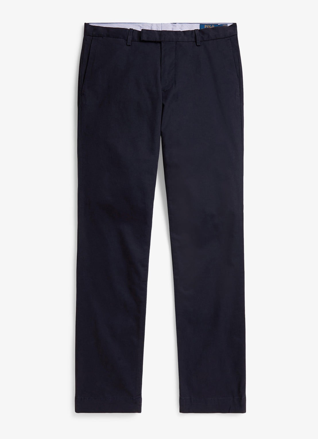 Ralph Lauren Greenwich slim fit chino met stretch - voorkant 4 aviator navy / donkerblauw