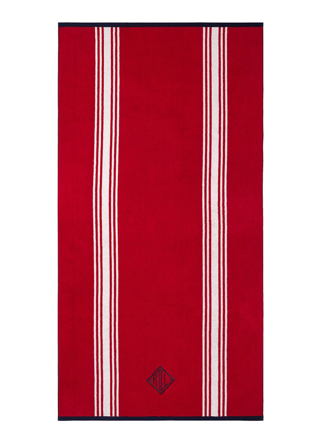 Ralph Lauren Hallie badlaken - 90 x 170 cm - voorkant kersenrood