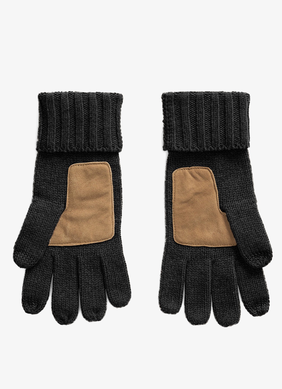 Ralph Lauren Handschoenen van merinowol - detail 2 blauw