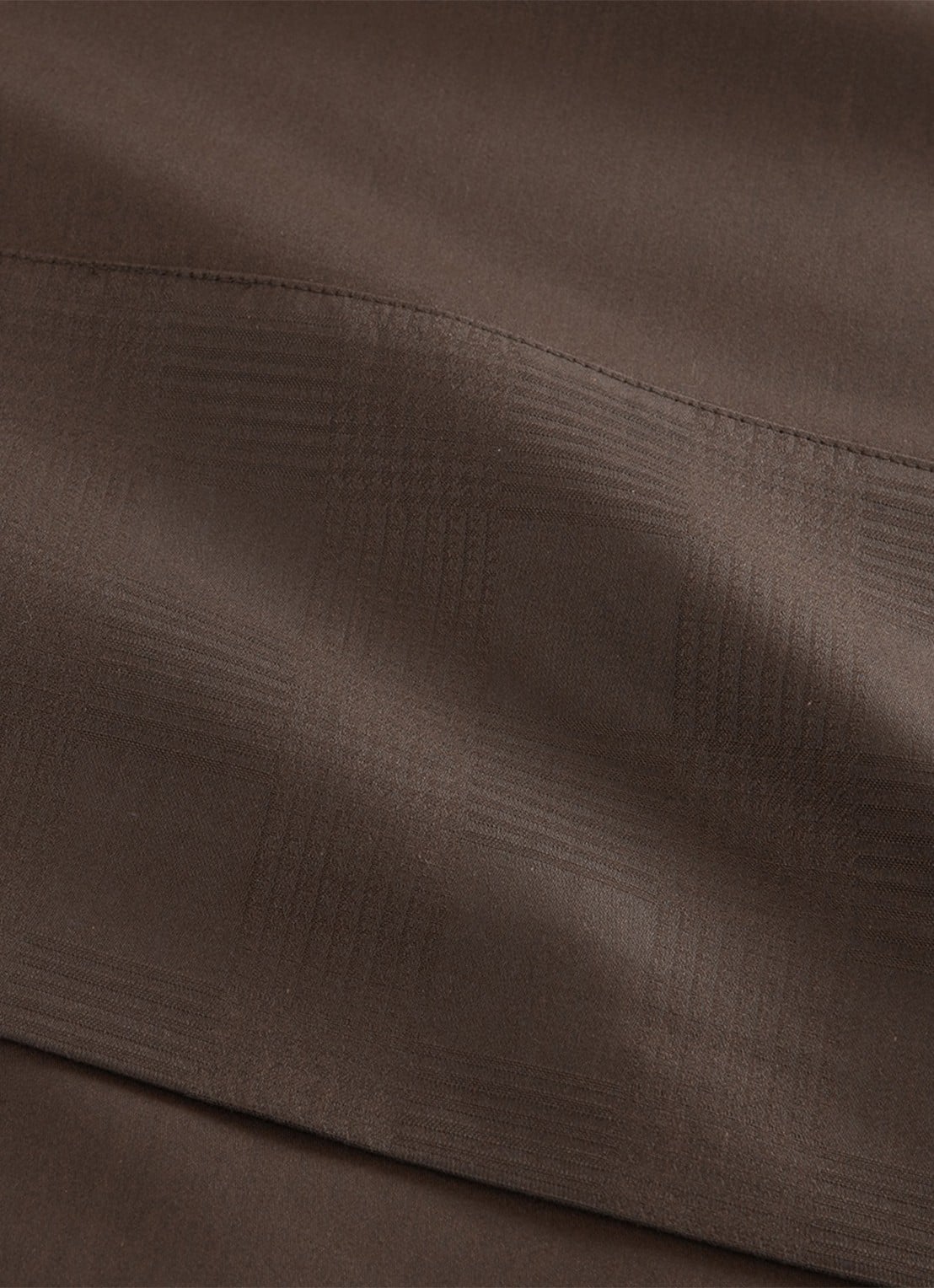 Ralph Lauren Hartleigh laken 120TC - detail chocoladebruin