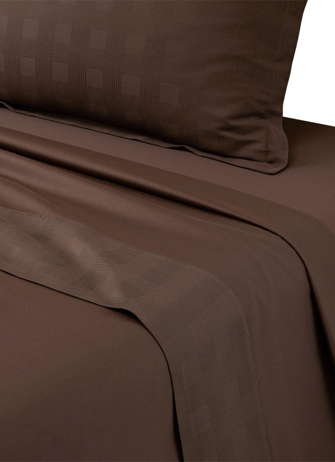 Ralph Lauren Hartleigh laken 120TC - voorkant 2 chocoladebruin