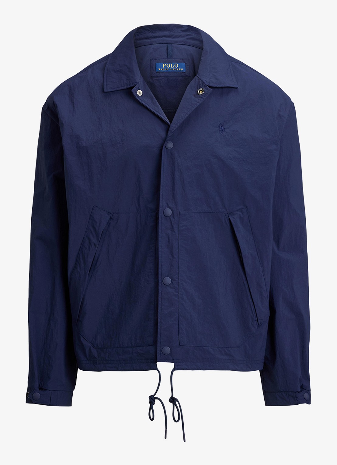 Ralph Lauren Hayford jack met ritszakken - voorkant 2 donkerblauw