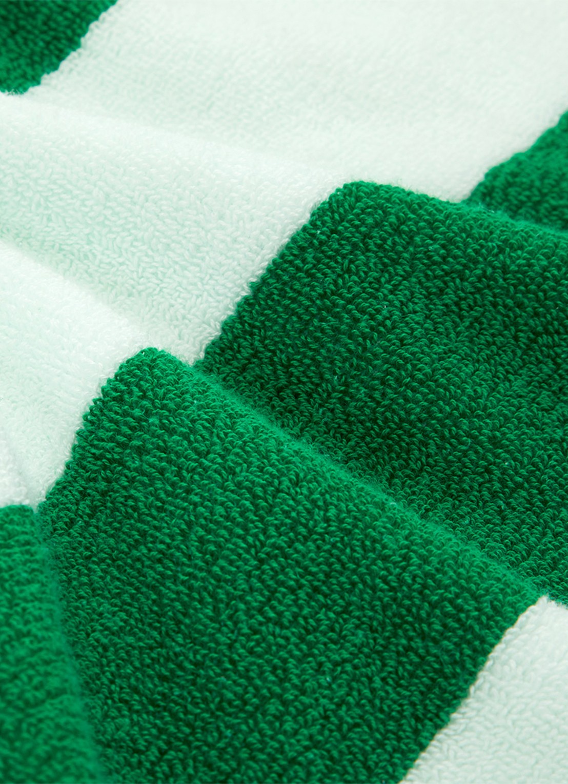 Ralph Lauren Henley badlaken 170 x 90 cm - achterkant groen