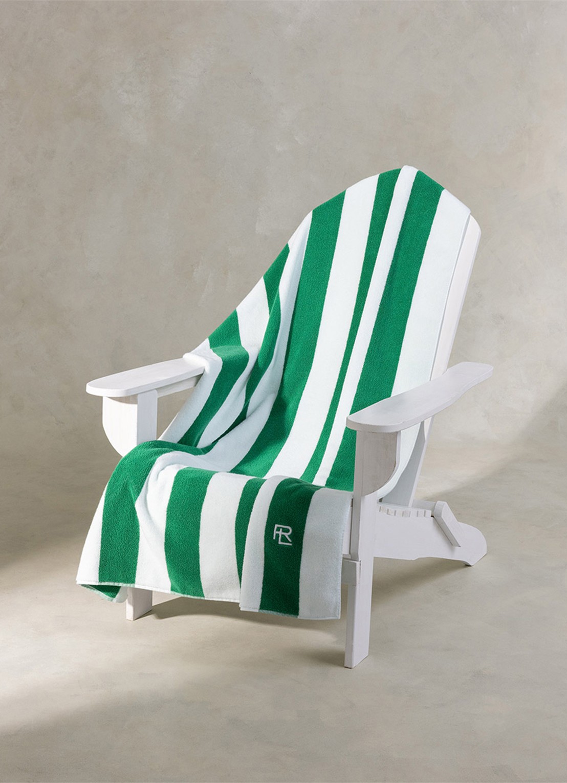Ralph Lauren Henley badlaken 170 x 90 cm - detail 4 groen