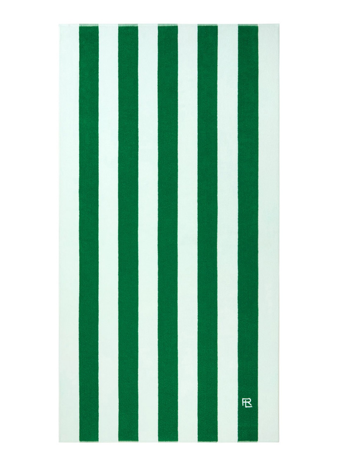 Ralph Lauren Henley badlaken 170 x 90 cm - voorkant 2 groen