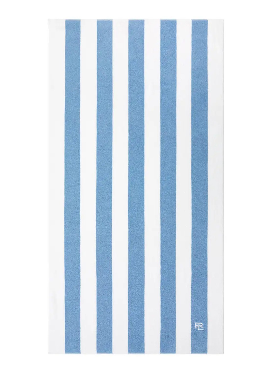Ralph Lauren Henley badlaken 170 x 90 cm - voorkant 3 blauw